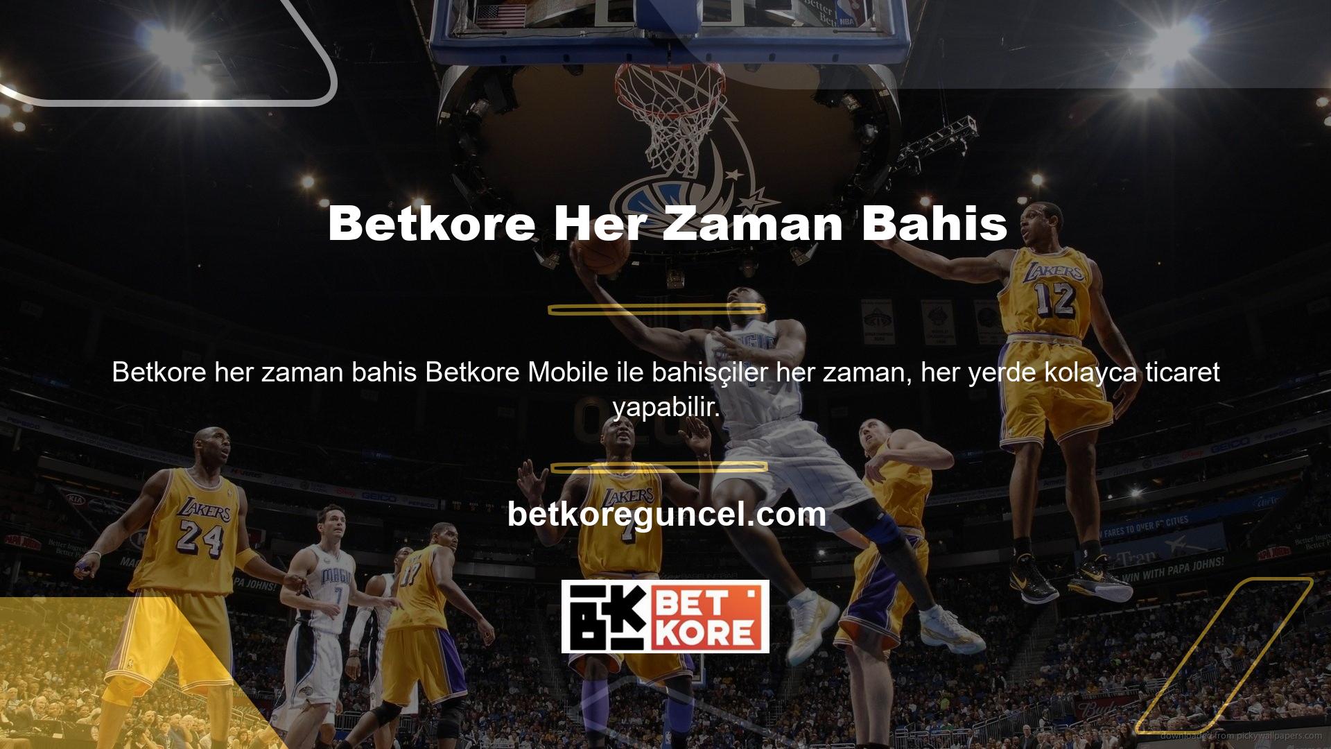 Cep telefonunuzdan her türlü bahisle şansınızı deneyebilirsiniz